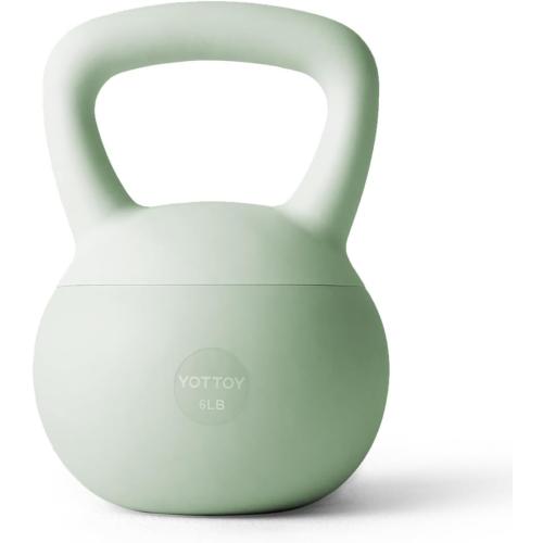 YOTTOY Soft Kettlebell,Kettlebell Anti-Slip Grip Weight for Home Workouts, Kettlebells Set Strength and Safety Guaranteed