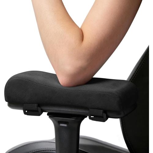 Love&go Office Chair Armrest Pads, Gaming Chair Arm Rest Elbows Pillow (Black)