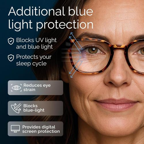 CCVOO Reading Glasses for Women with Blue Light Filter