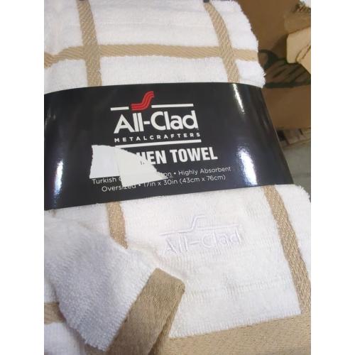 Set of 2 Color White kitchen towel