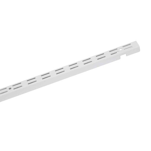 ShelfTrack 60 in. x 1 in. White Standard