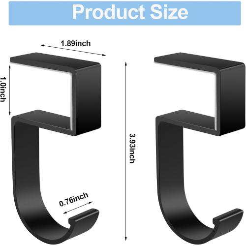 2PCS Purse Hook for Table Heavy Duty Purse Hanger for Table