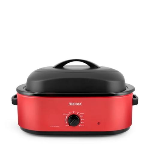 AROMA® 18Qt. Roaster Oven with High-Dome Lid (ART-718RH)