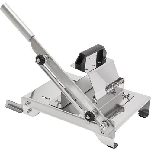 Manual Meat Slicer, Stainless Steel Frozen Meat Food Slicer Beef Mutton Household Vegetable Food Slicer Slicing Machine for Fish Chicken Restaurants and Home