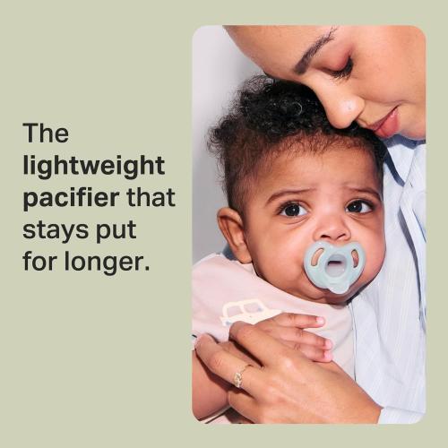 Tommee Tippee Ultra-Light Pacifier, 0-6 Months, Silicone, Pack of 4