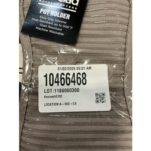 All-Clad Premium Pot Holder, 2 Pack, Titanium