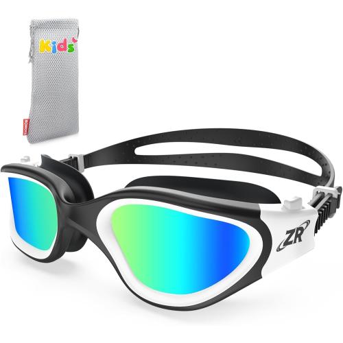 ZIONOR G1 MINI Polarized Kids Swim Goggles for Boys Girls Ages 6-14