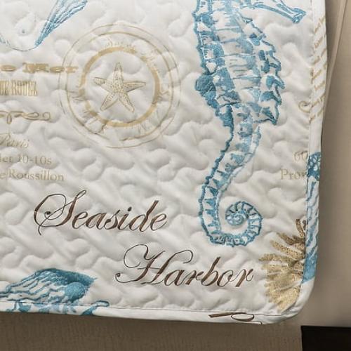 Lush Decor Harbor Life Arm Chair Slipcover