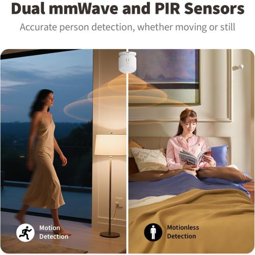 Aqara Presence Sensor FP300 Wireless 5-in-1 Motion Sensor with mmWave