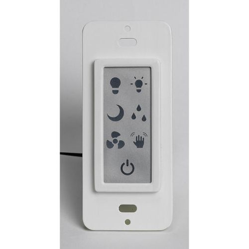 Homewerks Smart Vent Bathroom Ventilation Fan with Motion Sensor and LED Light