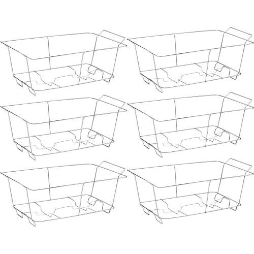 Chafing Wire Rack Buffet Stand - 6 Pack Full Size Racks Serving Food Warmer