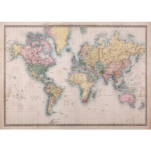 BELECO Vintage Map Backdrop Fabric 5x3ft Original Veteran Color Map of The World Photography Background Wallpaper Travel Theme Birthday Party Decorations Kids Adults Portrait Shooting Photo Props