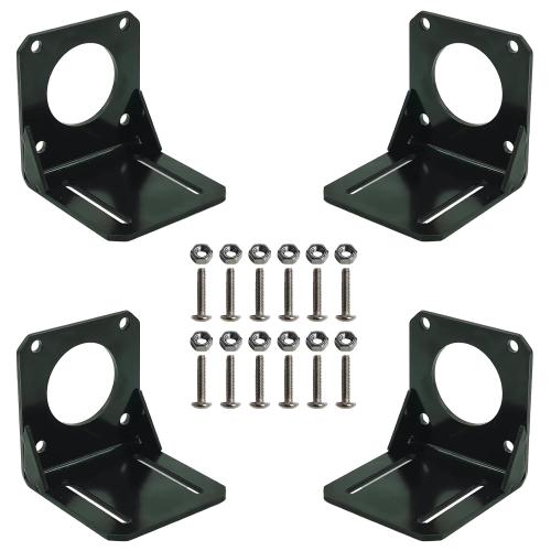 4pcs Nema 23 Stepper Motor Steel Mounting Bracket Fixed Seat