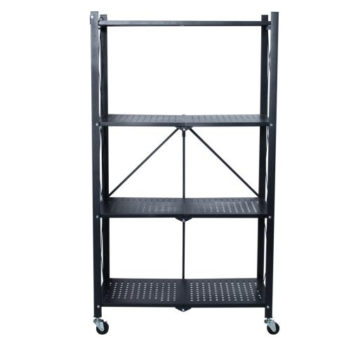 Rebrilliant Lomangino 49.61 H x 27.95 W x 13.39 D Foldable Shelving Unit