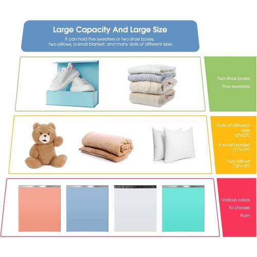 Metronic Poly Mailers 24x24 50 Pack, Extra Large Self Seal Shipping Bags
