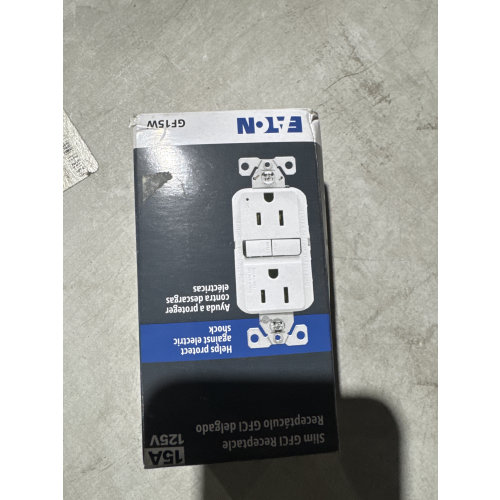 Eaton GF15W-BX-LW Outlets EA