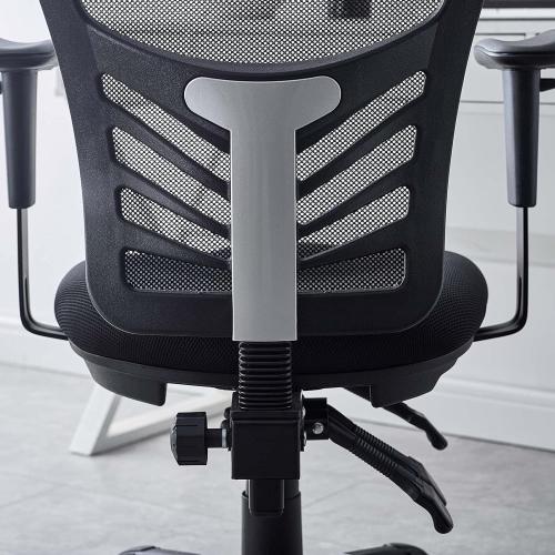 Modway EEI-757-BLK Articulate Ergonomic Mesh Office Chair in Black