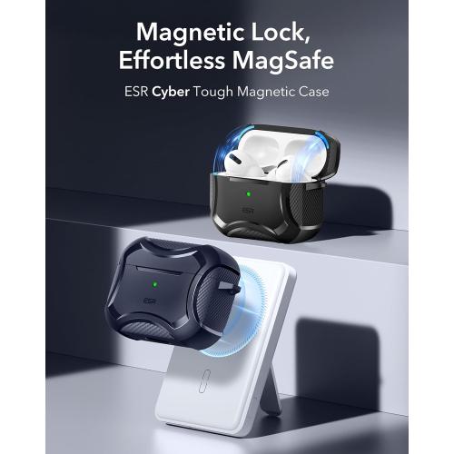 ESR for AirPods Pro 2 Case, Compatible with MagSafe, Navy Blue