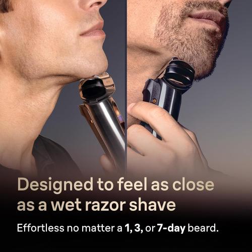 Braun NEVO Men's Electric Shaver with World's 1st AeroTouch Technology, Premium Value Kit