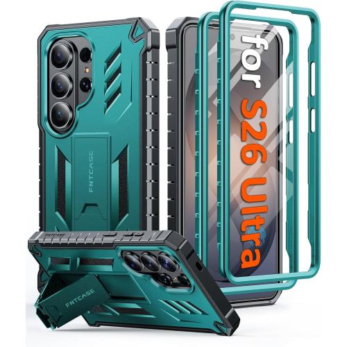 FNTCASE for Samsung Galaxy S26 Ultra Case with Built-in Screen Protector