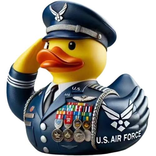 Military Rubber Duck, Uniform Tribute to Veterans (d)