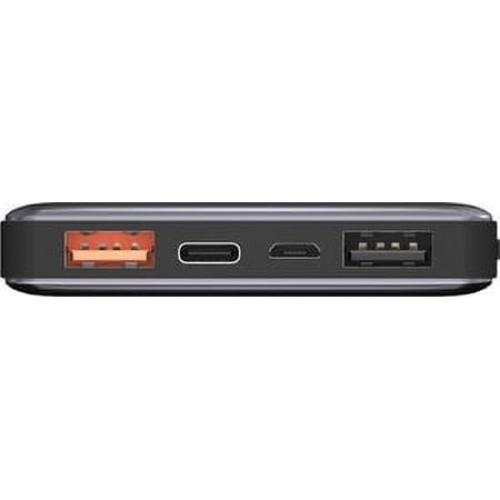 Energizer - UE10015PQ Ultimate Lithium 10,000mAh 18W Fast Charge Portable Charger/Power Bank QC 3.0 & PD 3.0 for Apple, Android & USB Devices - Gray