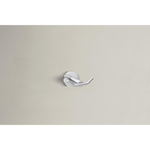 Moen Arlys 2-7/8 in. W X 3 in. L Chrome Robe Hook