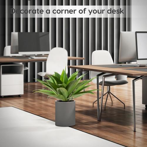 Velener Artificial Plant Outdoor Agave - Large Size UV Resistant Fake Agave Plants for Indoor and Outdoor Succulents Decor(28 Inch)