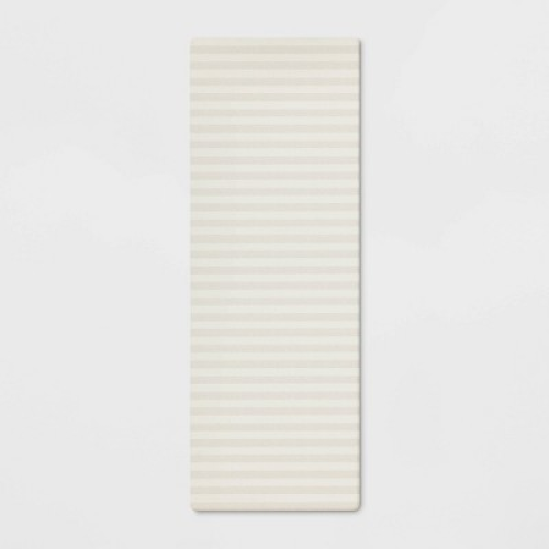 1'8x5 Low Profile Kitchen Runner Oatmeal Striped - Room Essentials™