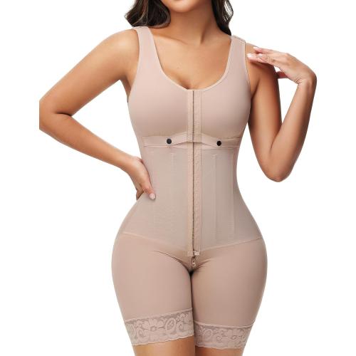 SHAPSHE Fajas Colombianas Moldeadoras Full Body Shaper Postparto Post Surgery Stage 2/3 Tummy Control Compression Garment Large
