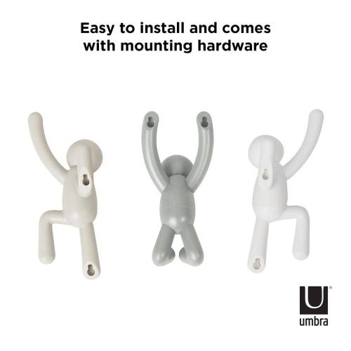 Buddy Assorted 3-Hooks