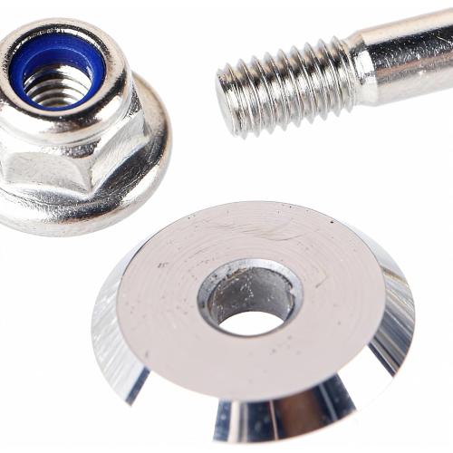 6-Pcs Tungsten Carbide Scoring Wheels for Tile Cutters - 12mm 14A Durable Cutting Discs, Perfect for Glass, Ceramic, and Porcelain Tiles - Compatible with Sigma Tile Cutters