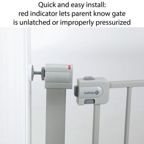 Safety 1st Simple Pass Walk-Through Gate, Grey