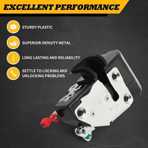 Left Door Lock Actuator Compatible with R-A-M 1500 2500 1994-2002