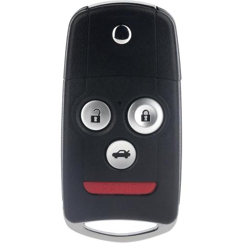 OCPTY Replacement 1Pcs Flip Key Fob for Acura for MDX for Acura for RDX 2007-2013 N5F0602A1A