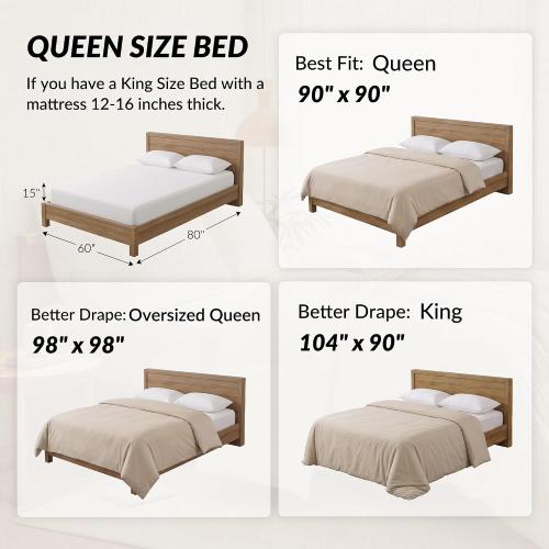 Exclusivo Mezcla Reversible Soft Queen Comforter Set, 3 Pieces
