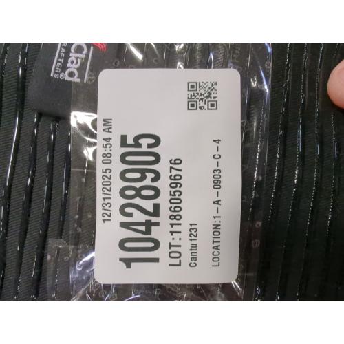 2pk All-Clad Premium Pot Holder & Hot Pad: Heat Resistant to 500 Degrees - 100% Cotton, 10x6.25 Hot Pad for Kitchen and Barbeque,  Black