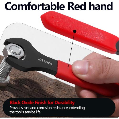 Single Open End Wrench 68mm Metric Thin Spanner for Automotive Repair