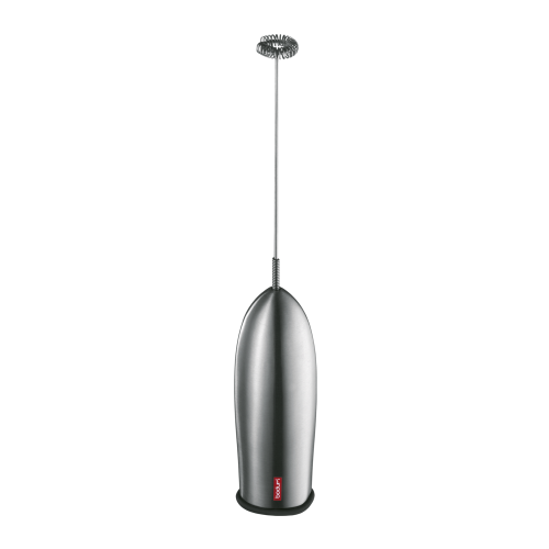 Bodum SCHIUMA Silver Steel Milk Frother