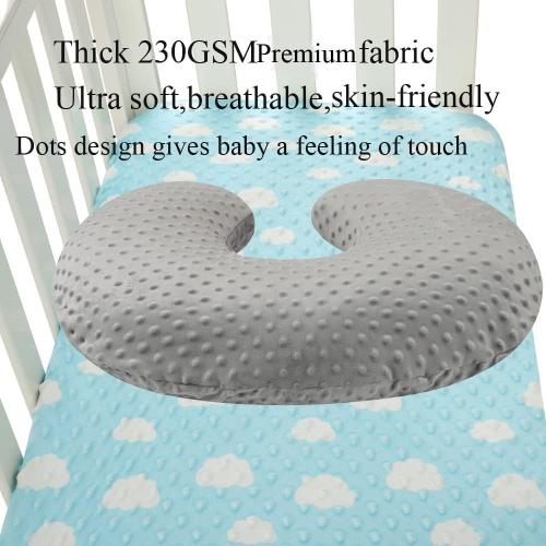 Dot Nursing Pillow Cover Set 2 Pack Compatible with Boppy Pillow