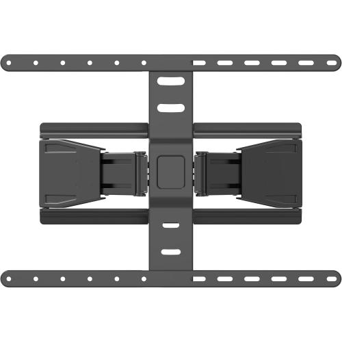 ynVISION.DESIGN Ultra Slim & Thin Full Motion Articulating TV Wall Mount 43-90 TVs | World's Thinnest Fully Articulating Bracket Compatible with Samsung Frame LG and Sony | Swivels and Tilts