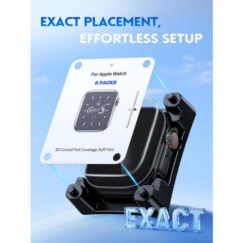 Misxi Soft TPU Screen Protector for 49mm Apple Watch Ultra 3/Ultra 2/Ultra