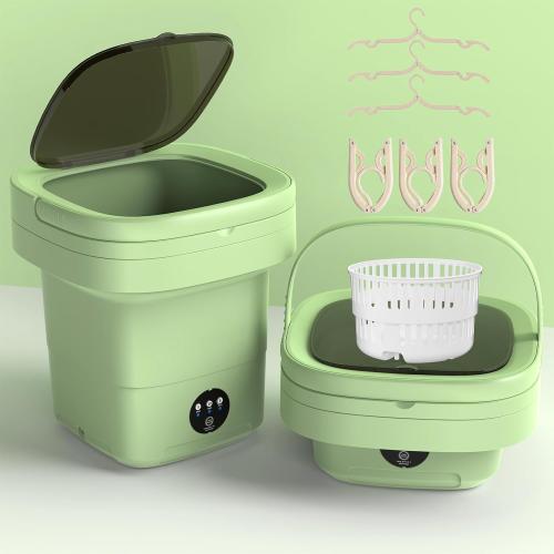 JUJOJB Portable Washing Machine, Folding 20L Mini Washer and Spin-Dryer