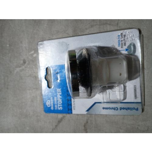 Dearborn Touch Toe Stopper - Polished Chrome