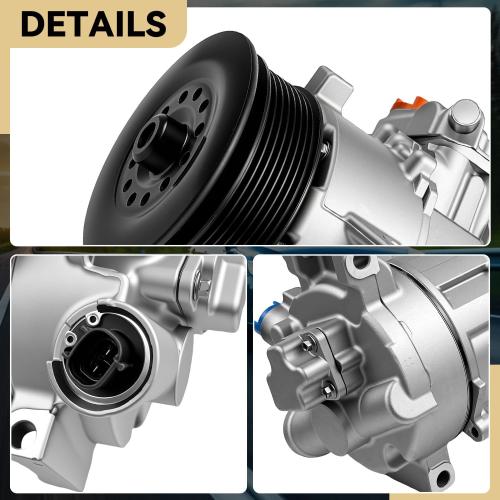 CO 11110C A/C Compressor with Clutch Compatible with Toyota Matrix 2009-2013,Fit for Toyota Corolla 2009-2010, Pontiac Vibe 2009-2010,for Scion xB 2008-2015,Replace #19184680,8831002520,883101A730