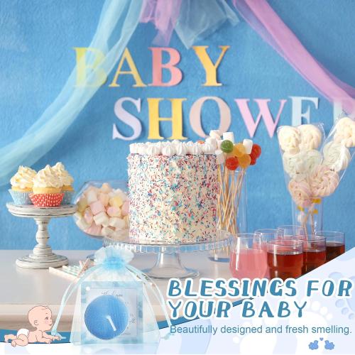 Geosar 50 Sets Baby Shower Party Favors,Blue