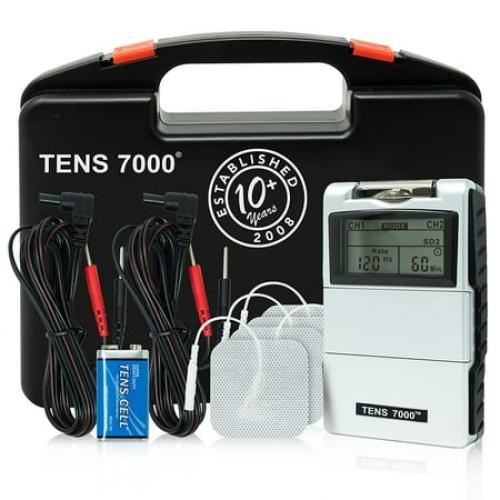 Roscoe Medical TENS 7000 Digital Unit, Muscle Stimulator, Black