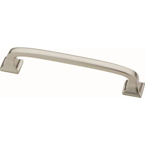 Liberty Essentials 4 in. (102 mm) Satin Nickel Cabinet Drawer Pull (10-Pack)