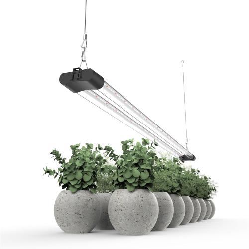 LED Grow Light Full Spectrum Light Linkable 5000K Daylight   660nm Red Indoor Plant Lighting Fixture (4 FT)