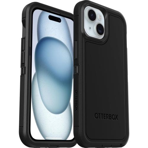 OtterBox iPhone 17e, 16e, 15, 14, 13 – Defender XT MagSafe Case - Black